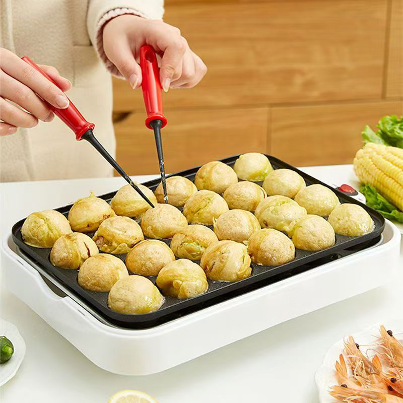 Takoyaki Grill Plate - 220V Chibi Maruko maszyna do pieczenia
