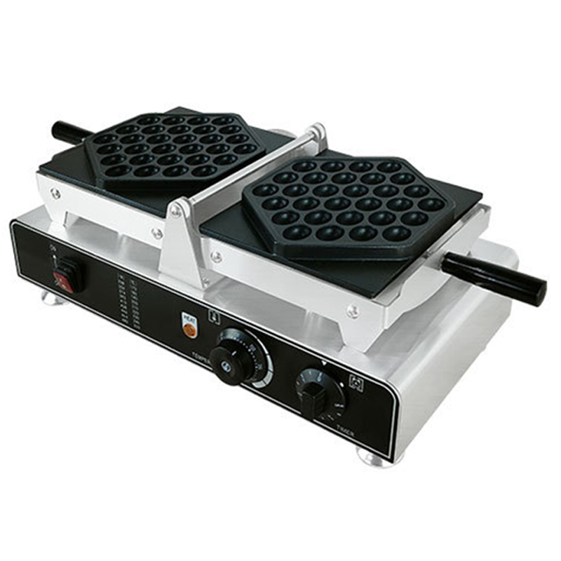 Egg Waffle Pan - Profesjonalna gofrownica 1500W Hong Kong Bubble