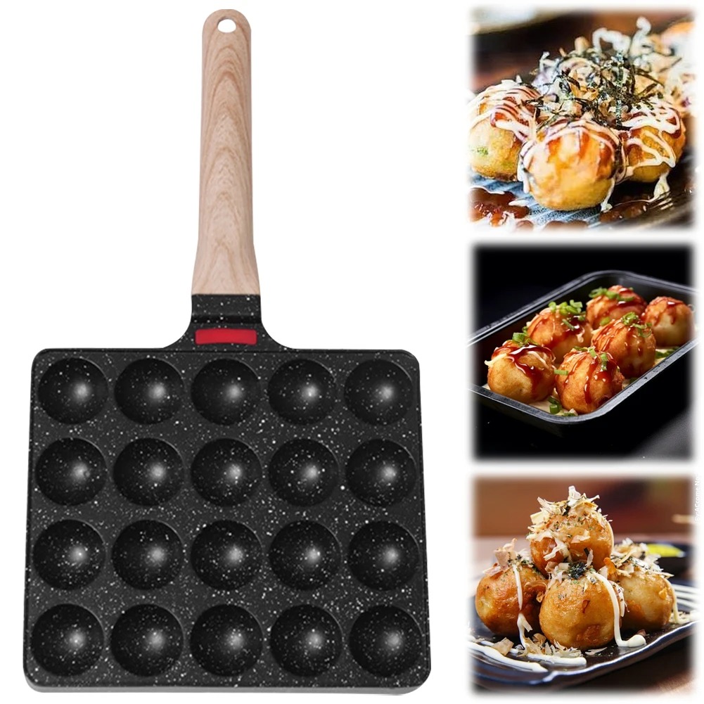 Patelnia do takoyaki z 20 form – Takoyaki Grill Plate recenzja i cena