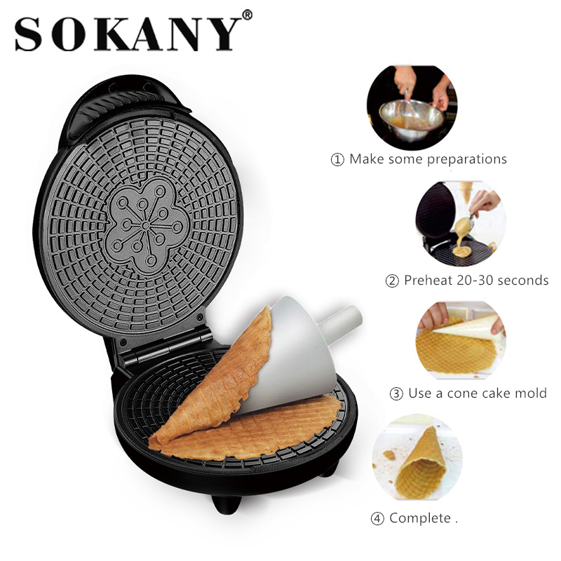 Elektryczne chrupiące maszynka – Egg Waffle Pan recenzja i cena
