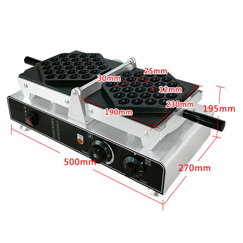 Profesjonalna gofrownica 1500W – Egg Waffle Pan recenzja i cena